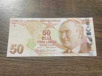 Turcja - 50 lir - UNC