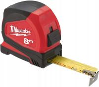 MIARA ZWIJANA TAŚMA MIERNICZA MILWAUKEE PRO COMPACT 8m