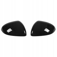 Para osłon lusterek wstecznych błyszcząca czarna zamiennik zewnętrznego