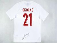 Skóraś - Polska - koszulka z autografem (pol)