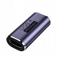 Beczka Przejściówka Łącznik USB typ-C USB-C - USB-C PREMIUMCORD