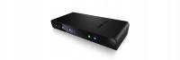 IcyBox IB-DK2241AC USB,HDMI,LAN,DVI-I,Mic