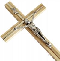 Красивый деревянный настенный крест 20 см J