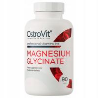 OstroVit Diglicynian Magnezu Magnesium Glycinate Chelat Skurcze 90 kaps