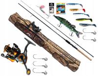Комплект НА ЩУКУ Удилище JAXON Катушка Сумка