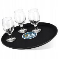 Taca KELNERSKA antypoślizgowa do przenoszenia restauracji okrągła 40 cm