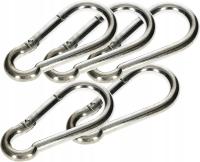 ПОЖАРНЫЙ КАРАБИН 5 ШТ КАРАБИН КРЮК ТРОС 120