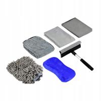 6Szt Zestaw do mycia czyszczenia samochodu Profesjonalne wielofunkcyjne ręczniki Wnętrze