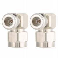 2 SZT.ZŁĄCZE WTYK N MĘSKI NA N ŻEŃSKI ADAPTER