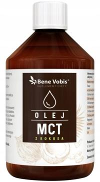 Bene Vobis OLEJ MCT Z KOKOSA 500ml DIETA KETO