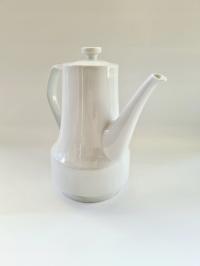 Dzbanek z serwisu Roman Chodzież, elegancki wzór z czasów PRL 21 cm;