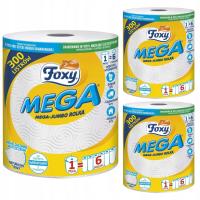 Foxy Mega Jumbo кухонное полотенце 300 листов x 3 шт
