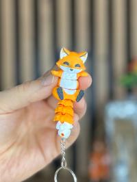 Loki lis TOTI breloki PRZYTUŁAPKI