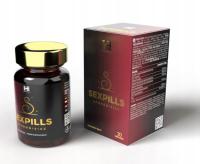 SUPLEMENT DIETY SHS SEXPILLS TABLETKI NA EREKCJĘ POTENCJĘ AFRODYZJAK 20szt