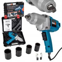 Elektryczny klucz udarowy DO KÓŁ 800 NM zestaw