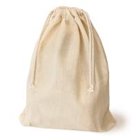 WOREK BAWEŁNIANY 45x50 cm ECRU 140g Duży EKOLOGICZNY na BUTY strój SPORTOWY