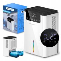 Бесшумный влагопоглотитель XXL осушитель воздуха LUXE эффективный 2000 мл LED UV