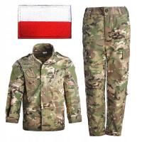 Военная Тактическая Форма Ребенка Польша Флаг