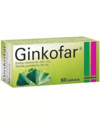 Ginkofar 40mg 60 tabletek