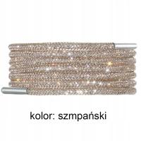 sznurowadła ZŁOTE szampan 140 do trampki botki sznurówka do kaptura CHAMPA