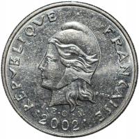 Polinezja Francuska 10 franków 2002