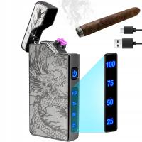 ZAPALNICZKA PLAZMOWA ODPORNA NA WIATR USB łuk Ładowana