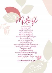 WYPRZEDAŻ A KARTKA SKŁADANA - HYMN O MIŁOŚCI ST PRACA ZBIOROWA