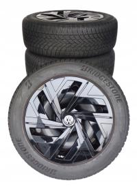 Koła felgi VW ID.4 5x112 opony zimowe 2x 235/55/19 Bridgestone 2x 255/50R19