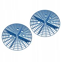 2x Car Wash Grit Guards PP Separate Detailing Filter 9.25×2.36inch Blue