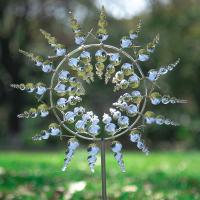 Ogród Kreatywny metalowy obrotowy wiatrak Ornament