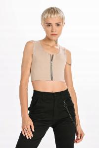 Binder Сплющивающий бюстгальтер с застежкой-молнией BINDERME