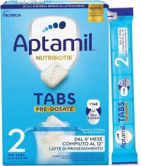 Mleko uzupełniające Aptamil Nutribiotik Tabs 2, 105 tabletek
