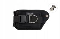 KIESZEŃ PODWÓJNA TECLINE, RUCHOMY D-RING, LEWA