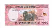 RWANDA, 5000 FRANKOW 2014, GORYL