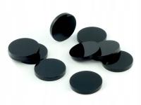 Żetony suchościeralne czarne 15 mm 10 sztuk