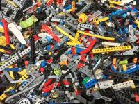 Lego Technic оригинальные строительные блоки mix 100G