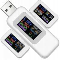 ЦИФРОВОЙ ВОЛЬТМЕТР USB ИЗМЕРИТЕЛЬ НАПРЯЖЕНИЯ ТЕСТЕР АМПЕРМЕТР ВАТТМЕТР ЖК-ДИСПЛЕЙ