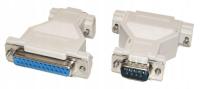 Przejście - Adapter DB9 wt - DB25 gn 1 sztuka