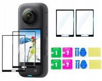 Szkło ochronne Insta360 X5 hartowane zaokrąglone krawędzie