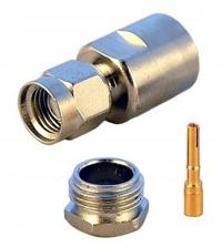 Разъем RSMA RP-SMA SMA RP, скрученный на H155 (4051)