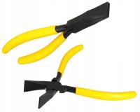 SZCZYPCE DO GIĘCIA BLACHY PROSTE 25 x 185 mm WĄSKIE DEKARSKIE DO BLACH