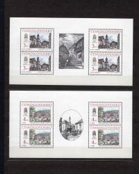 [C-2] CZECHOSŁOWACJA ARKUSZ 2977 - 2978 **