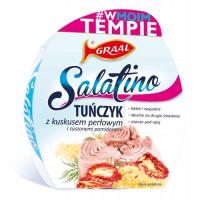 ГРААЛЬ САЛАТИНО ТУНЕЦ С ЖЕМЧУЖНЫМ КУСКУСОМ 160 Г
