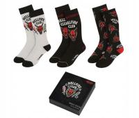 Stranger Things Skarpetki 3-Pak 38-45 Hellfire Club