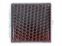 PAPIEROŚNICA ECO-SKÓRA BORDO 20 PAPIEROSÓW