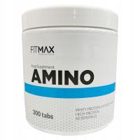 FITMAX AMINO 2000 300t AMINOKWASY Z BIAŁKA JAJA I SERWATKI BCAA REGENERACJA