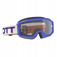 SCOTT GOGLE SPLIT OTG WHITE/BLUE gogle na okulary