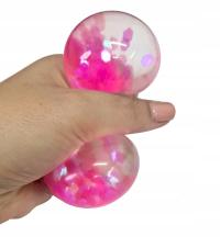Silikonowy Gniotek Antystresowy piłka groszek sensoryczna zabawka kolory