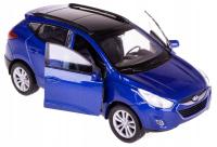 HYUNDAI TUCSON IX 35 MODEL METALOWY WELLY 1:34/39 NIEBIESKI