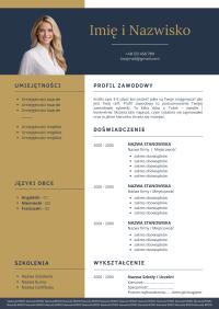 SZABLON CV 2 strony + LIST MOTYWACYJNY WZÓR MS WORD, CANVA